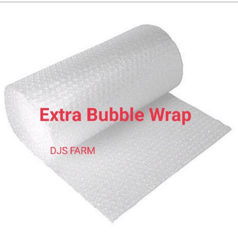 

EXTRA BUBBLE WRAP Tambahan Packing Bubble Wrap DJSFARM
