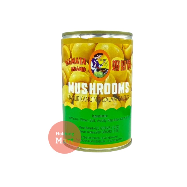 

Mamata Moku Jamur Kaleng 425gr Jamur Kancing Kaleng
