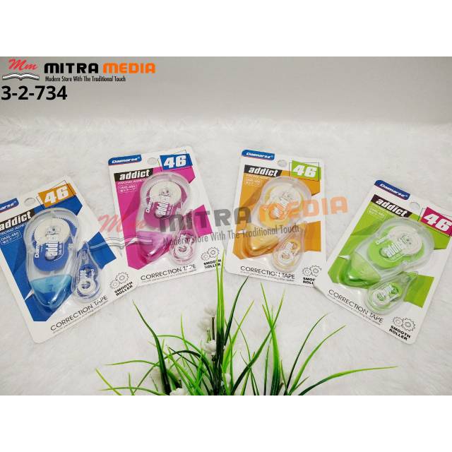 

CORRECTION TAPE FANCY ISI 2 - 46 METER ANAK ALAT TULIS ATK