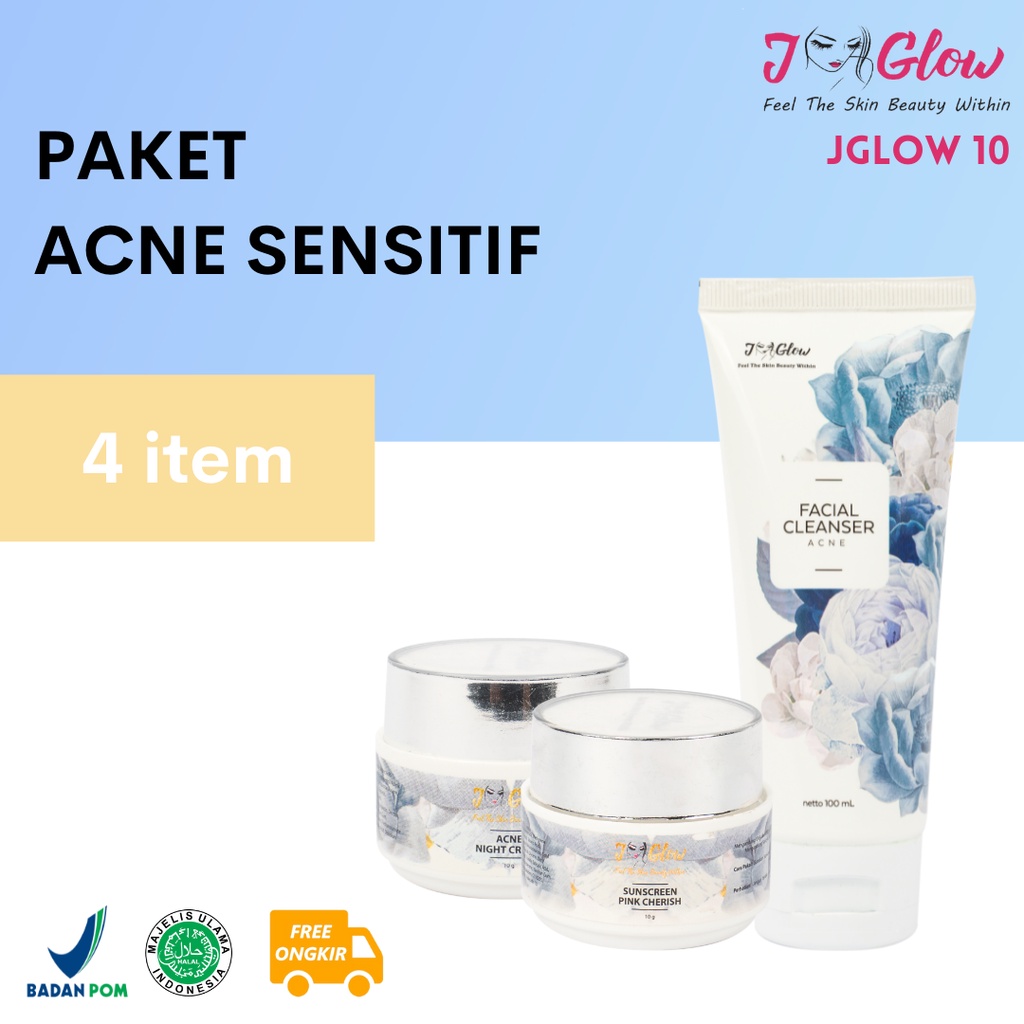 JGLOW SKINCARE- JGLOW PAKET SENSITIF