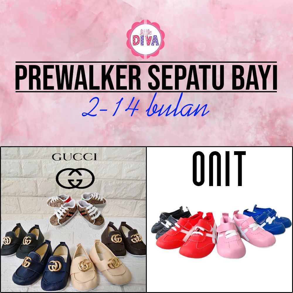 GC Prewalker  2 - 14 bulan Sepatu Bayi  SPORTY Pre Walker Onit Shoes