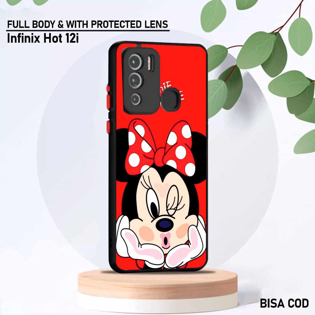 Case Infinix Hot 12i - Motif Case [ Cartoon 3 ] - Hardcase Infinix Hot 12i - Softcase Infinix Hot 12