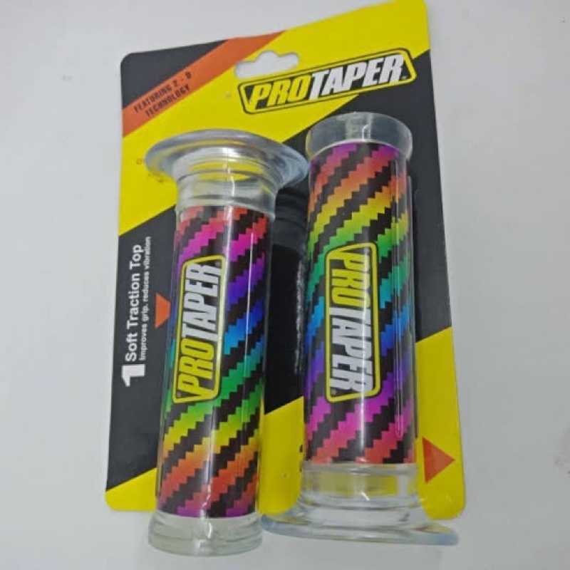 handgrip protaper pelangi grip motor universal semua motor bisa