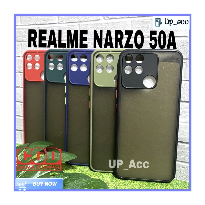 REALME NARZO 50A / NARZO 50i MY CHOICE Bumper Candy CAMERA FUZE DOVE Protector HARD CASE