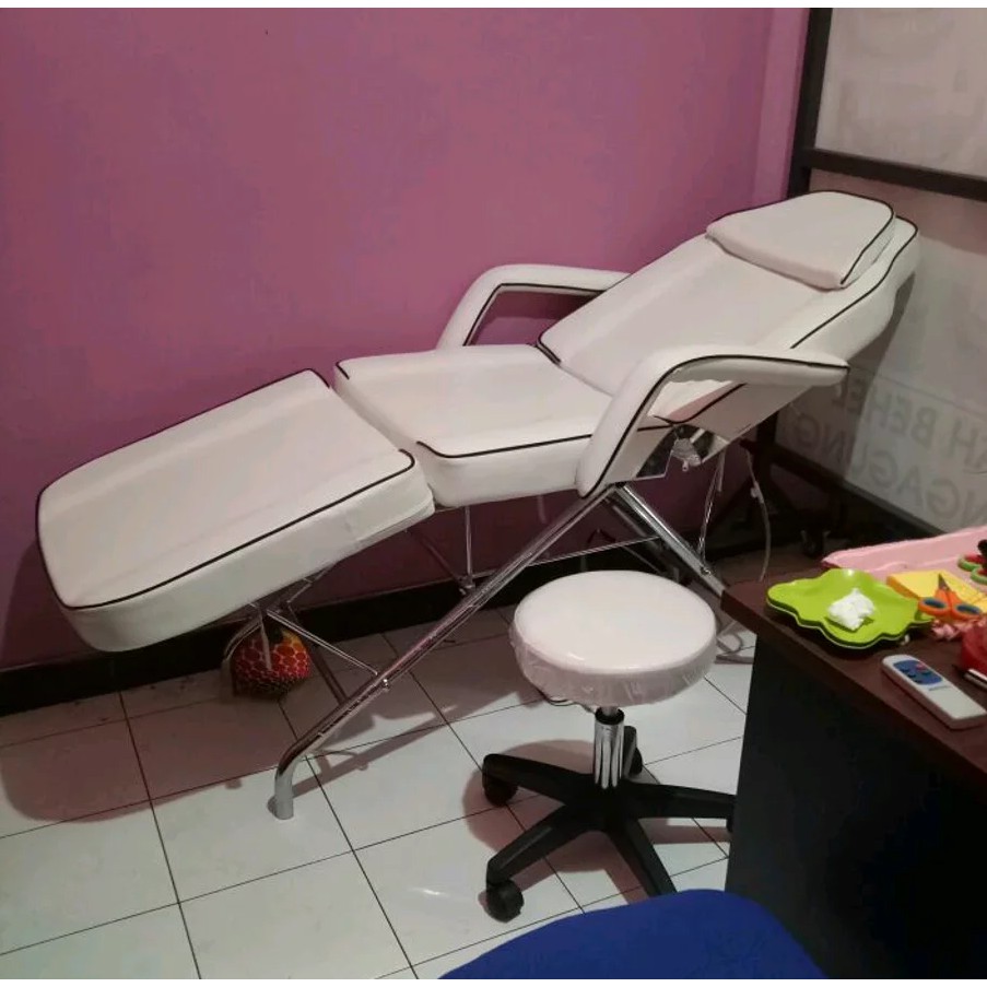 Dental Unit Portable Portable Dental Chair Warna Putih Plus Kursi