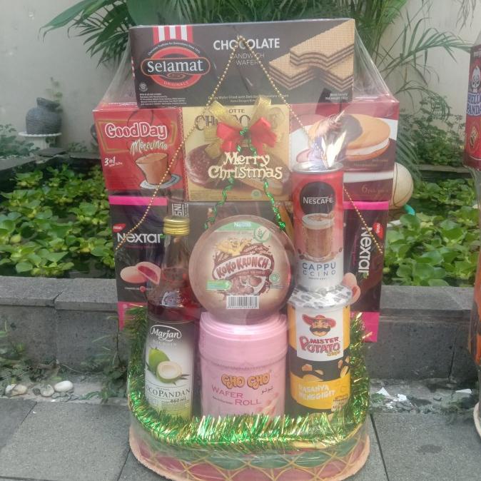 

TERBARUU!! Parcel Natal/Tahun Baru/Bingkisan/Hampers/Hantaran COD