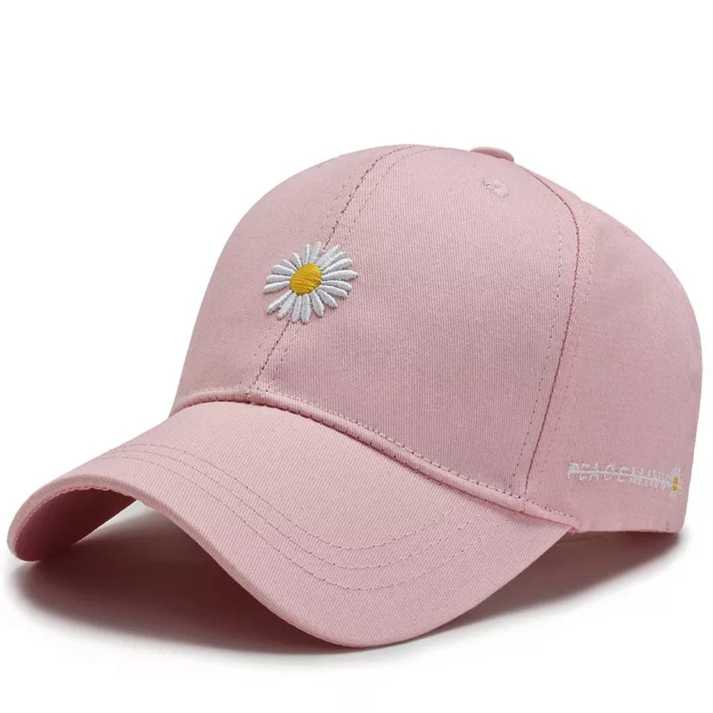 Topi Baseball Motif Bunga Daisy Kecil Gaya Hip Hop Untuk Wanita / Topi Bordir Bunga 604 Penilaian