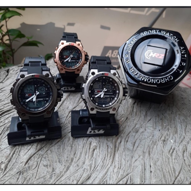 Jam tangan Hrz +box+free tali +paper bag