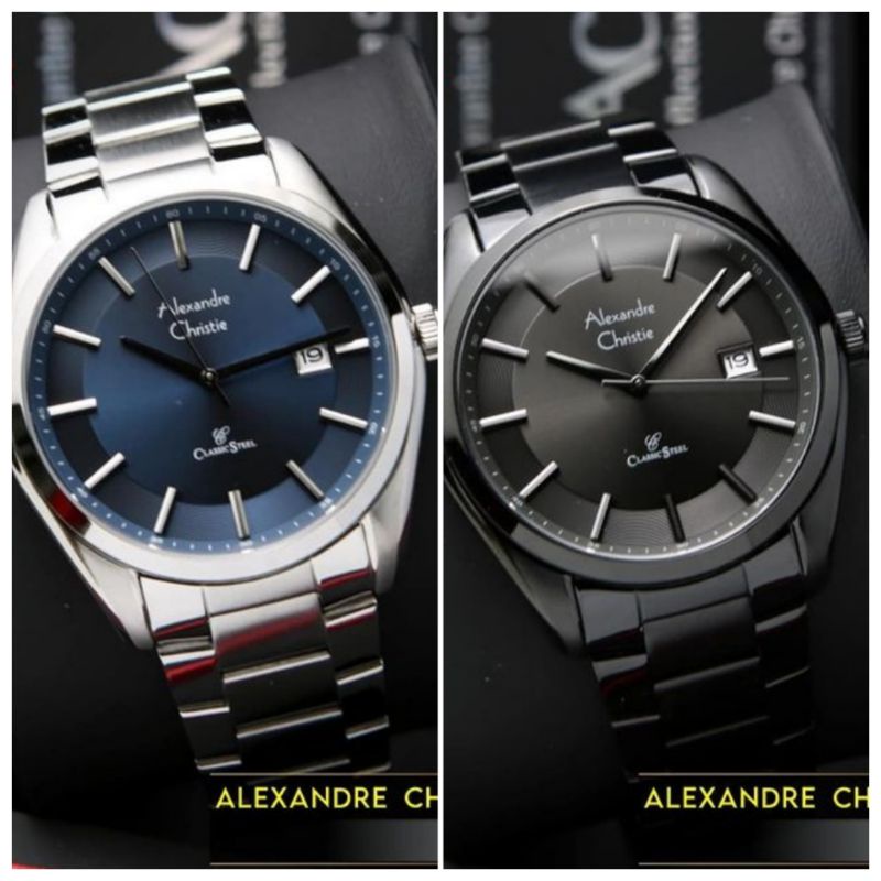 Jam Tangan Pria Alexandre Christie 8648MD Original
