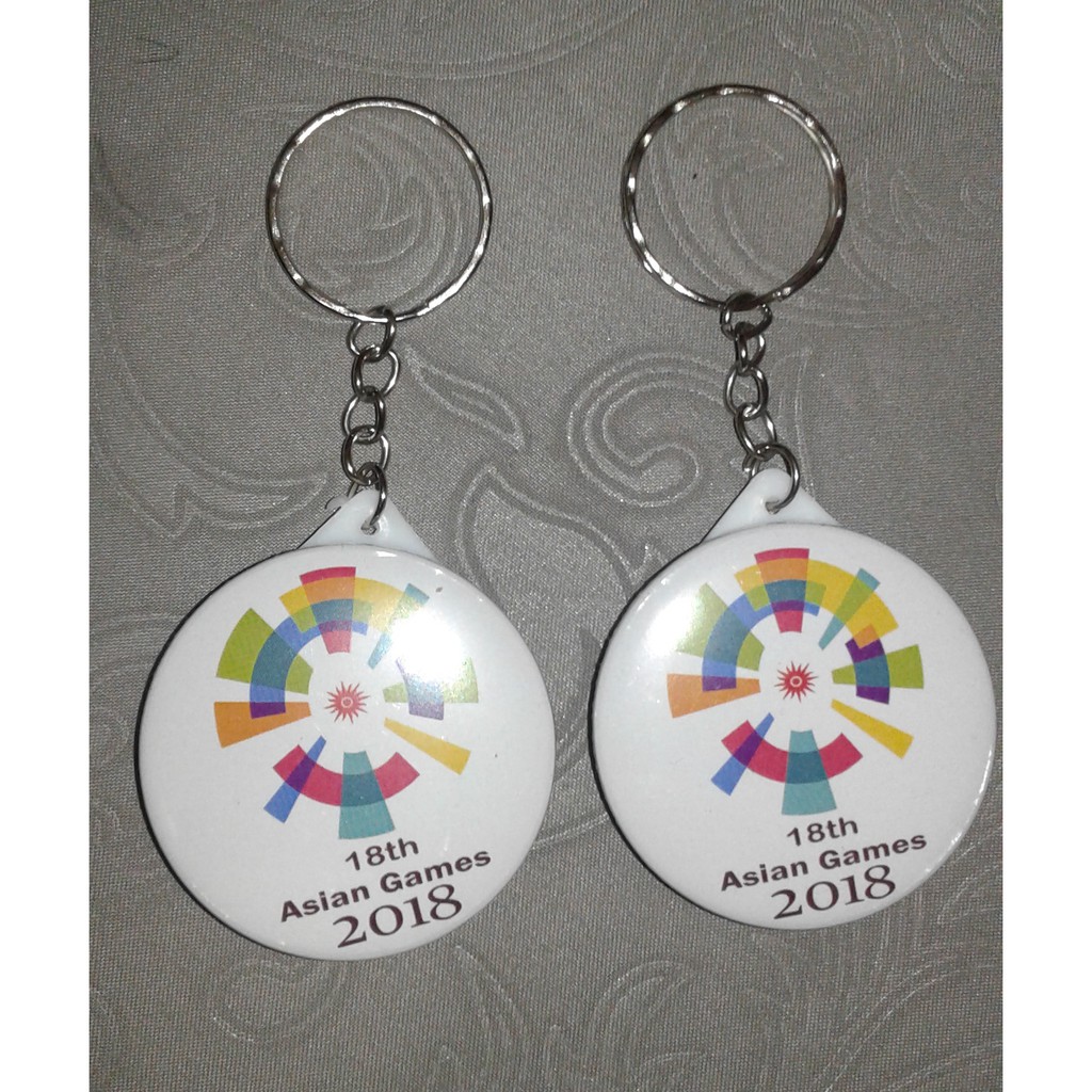 Pin Gantungan kunci ASIAN Games Keren murah