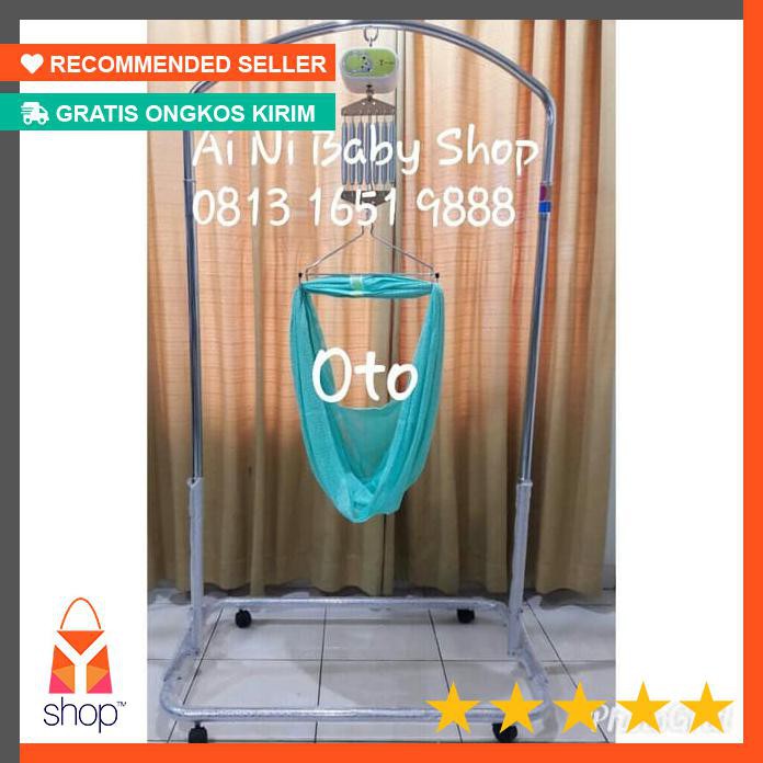 POPULER  Paket Ayunan Bayi Elektrik Portable Oto (Timer + Musik + Remote)