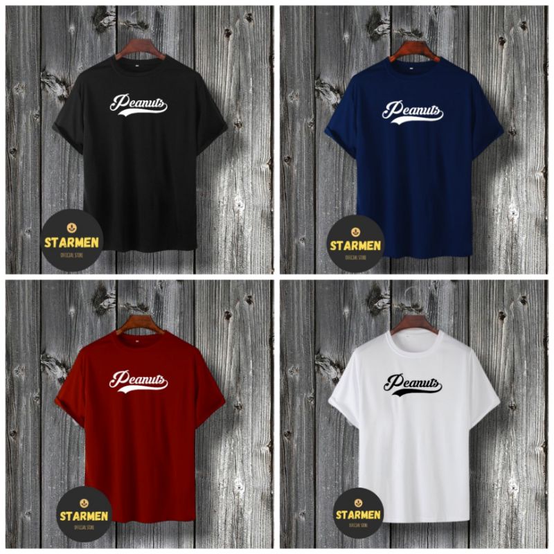 Kaos Distro Unisex PEANUTS Katun Combed 30s/ sablon polyflex/polyflex premium / Pakaian Pria Wanita Atasan Cowok Cewek /kaos kekinian/ kaos viral/ tshirt tumbrl tee basic/ Kaos kata kata / kaus / kaus oblong oversize kaos murah best seller ready