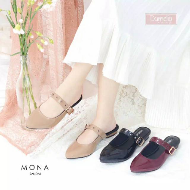 DAMELIA MONA SANDAL WANITA / SANDAL WANITA / DAMELIA SANDAL