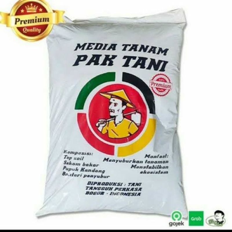 Jual Media Tanam Pak Tani Besar Gosend Only Grab Instanmedia Tanam