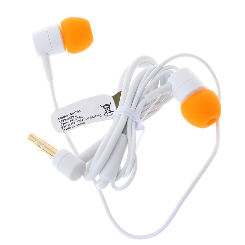 Btsg Mh755 Headset Earphone Stereo Kabel Panjang / Pendek Ringan Jack 3.5mm Untuk Sony