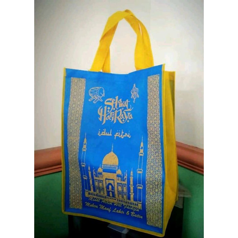 (1lusin = 12 pcs) Tas lebaran PROMO idul fitri besar tebal(0602)