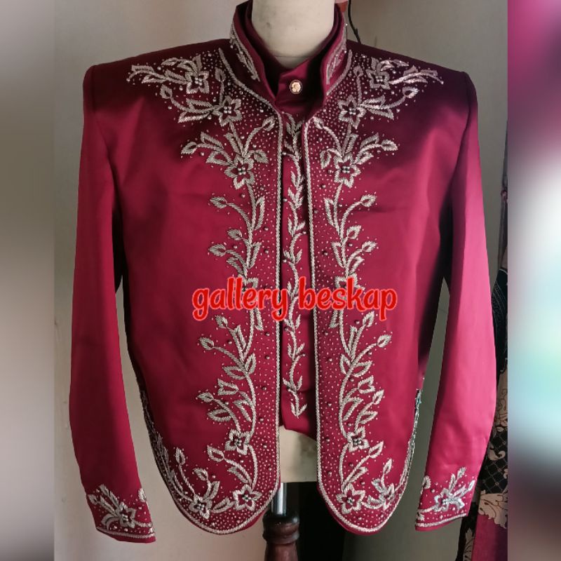 Beskap pengantin jawa / beskap solo / beskap jawa