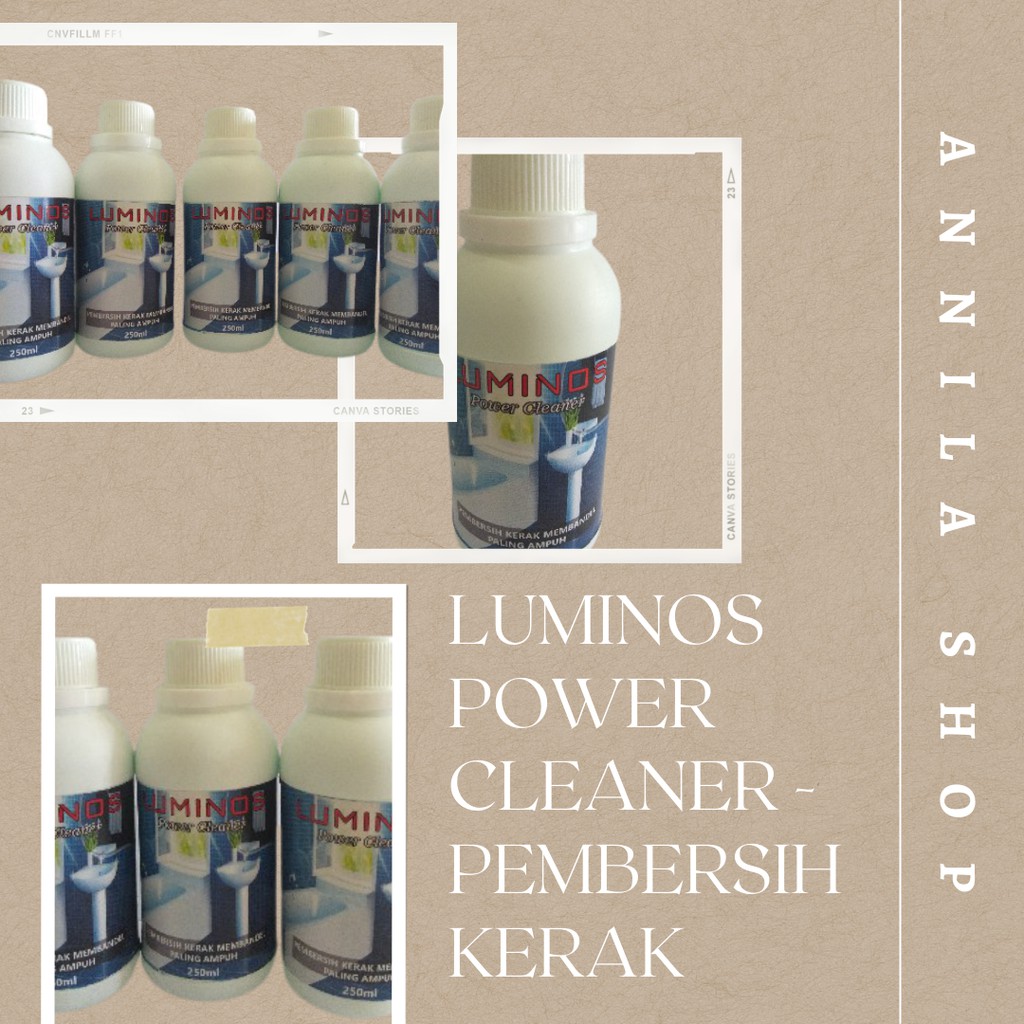 Pembersih Kerak Paling Ampuh / Luminos Power Cleaner 250ml
