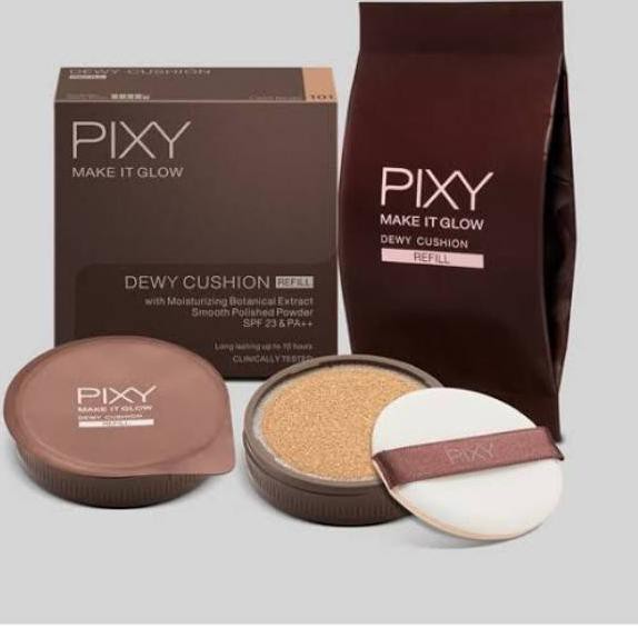 

C75 READY ALL COLOR !!! Pixy Make It Glow Dewy Cushion Refill ~