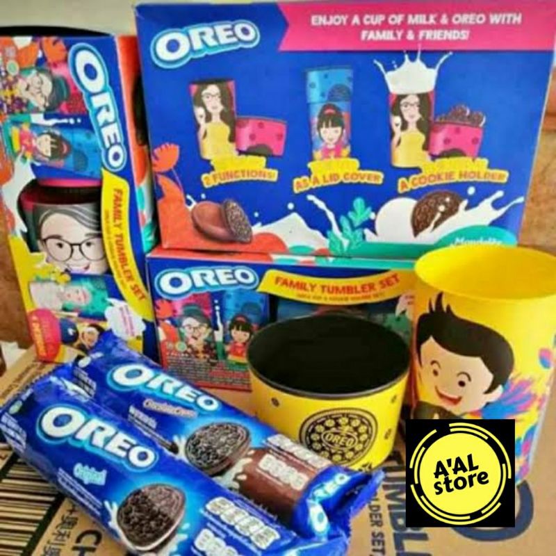 oreo family tumbler set