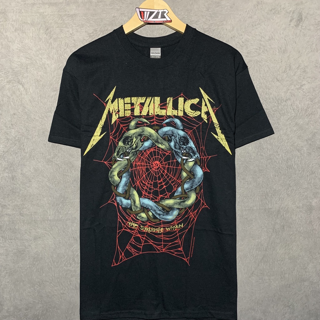 T Shirt Band Official METALLICA - RUIN / STRUGGLE (IMPORT)