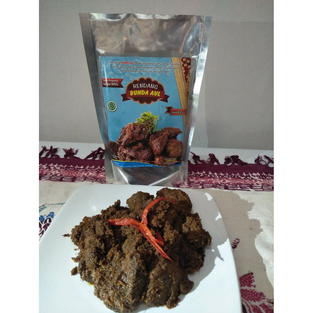 

rendang daging Bundaaul 500gr Termurah