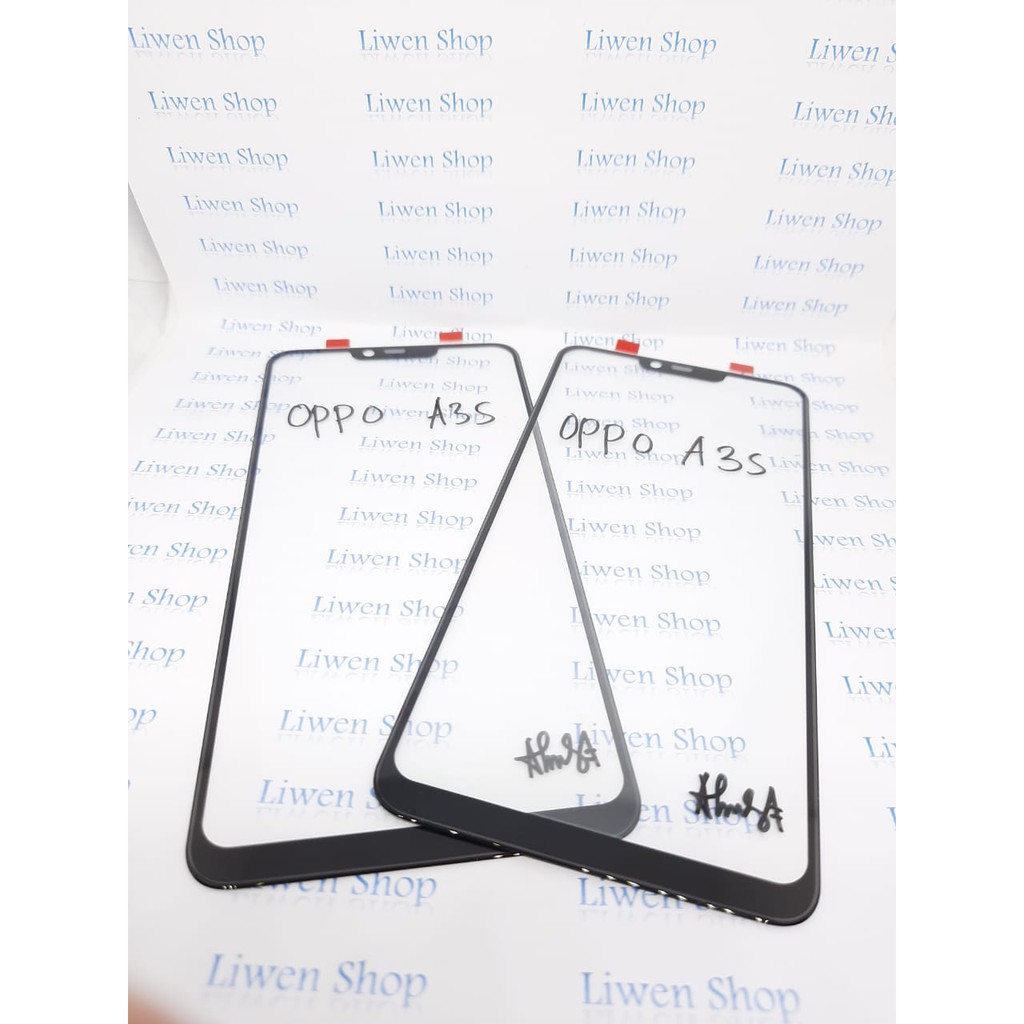 GLASS KACA TOUCHSREEN TS KACA DEPAN OPPO A3S ORI