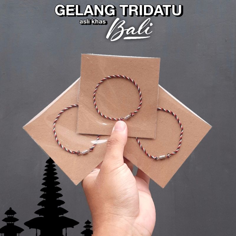 Gelang Tridatu Asli Khas BALI Original