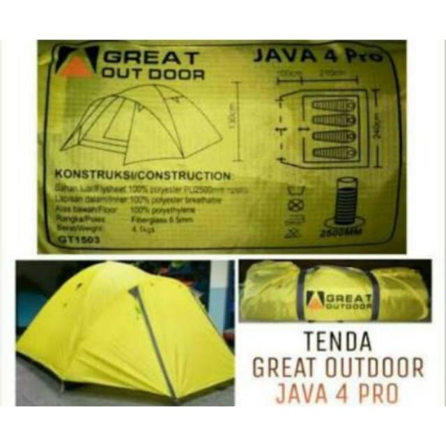Tenda Great Outdoor Java 4 Pro
