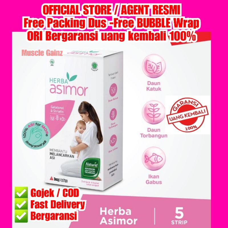 Herba Asimor Asi Booster Pelancar ASI Blackmores HoG Pengental ASI Vitamin Ibu Menyusui Vit Busui