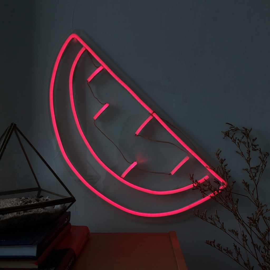 NEON LED BENTUK SEMANGKA