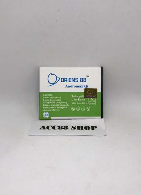 Baterai Batre Battery Double Power IC OR88/Oriens88 Andromax Qi