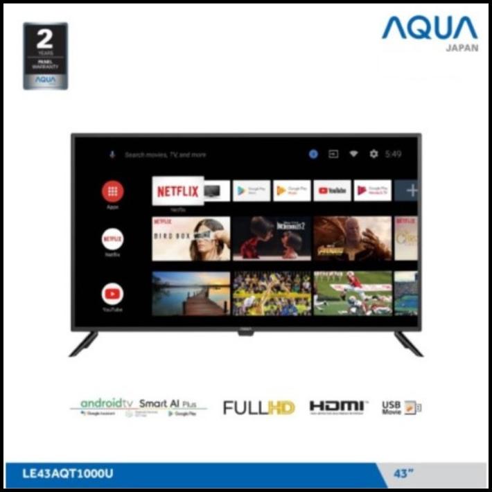 Aqua 43Aqt1000U Smart Android Tv 43 Inch ( Japan )