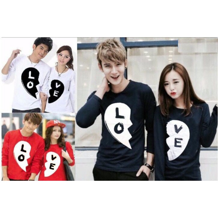  Kaos  Couple  Kaos  Pasangan Baju Couple  Baju Pasangam 