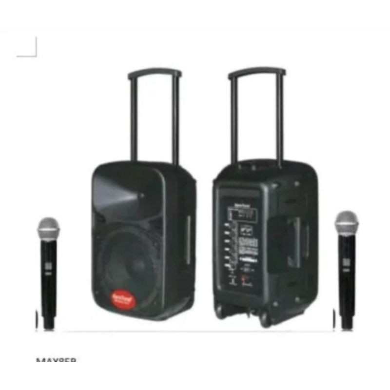 speaker portabel meeting 8 inch baretone max 8eb original