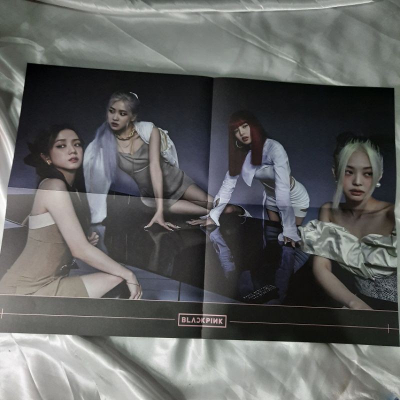 Folded Poster Blackpink How You Like That - Sharing Album Jisoo Lisa Rose Jennie