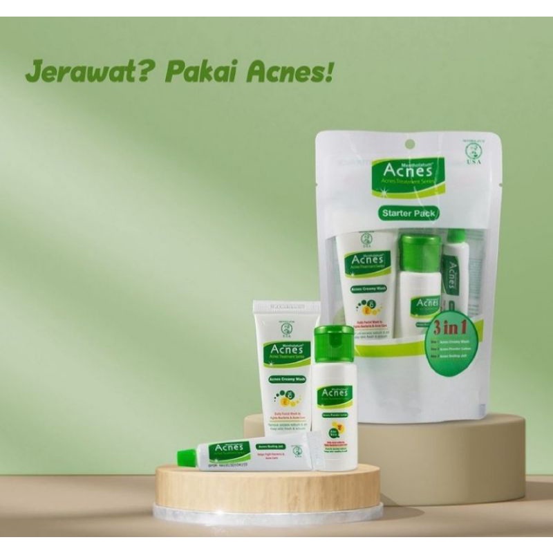 Acnes Stater Pack//1 paket lebih hemat