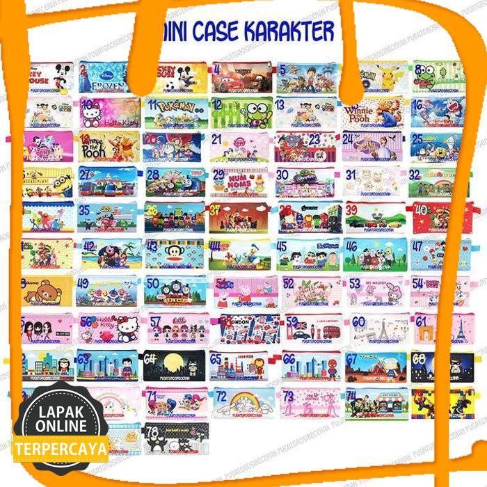 

Jual Mini Case Custom Aneka Karakter - Tempat Pensil Kosmetik Nota Fancy Jaminan Mutu
