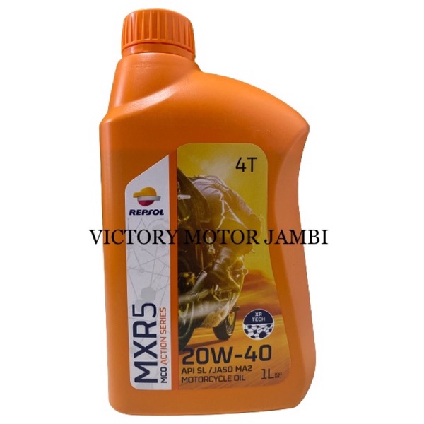 OLI MESIN REPSOL MXR5 4T 20W-40 1L REPSOL OIL
