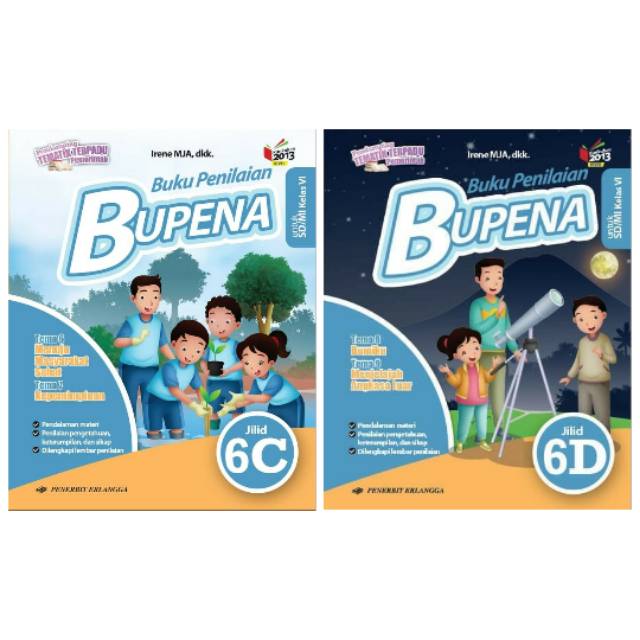 Bupena Buku Penilaian Untuk Sd Mi Kelas 6 Jilid 6c 6d Kurikulum 2013 Shopee Indonesia