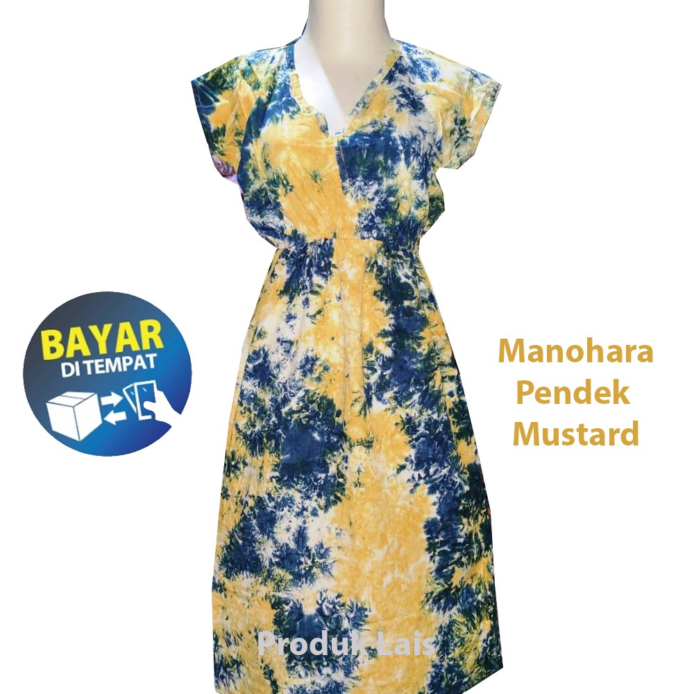 Dress Bali Manohara smoke Daster