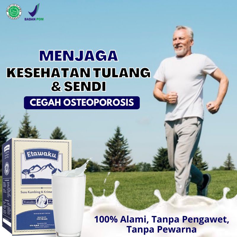 

Susu Kambing Etawaku-Etawaku Platinum Bubuk Rendah Lemak | Herbal Sesak Napas