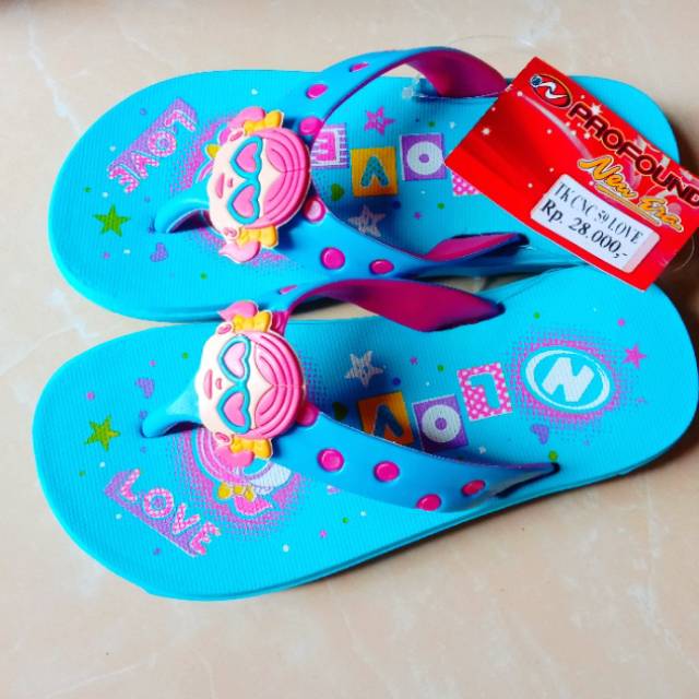  Sandal  anak  new  era  love Shopee Indonesia