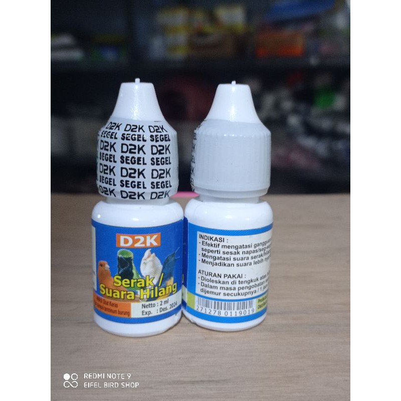 D2K SERAK SUARA HILANG obat manuk d2k anti lu htpijp mijt kemasan baru