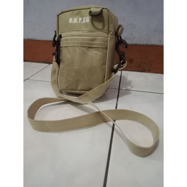 tas selempang mini pria wanita kecil distro kasual bagus original berkualitas tready kekinian