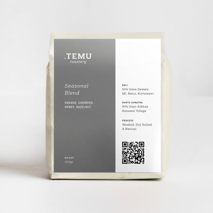 

[COD] Temu Seasonal Blend 200g (Biji Kopi Arabika) [COD]