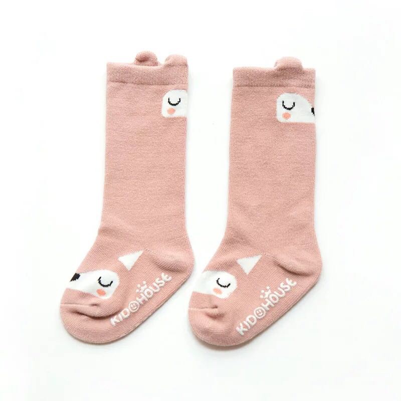 DODORY KS01 Kaos Kaki Panjang Bayi Karakter Anti Slip Socks Baby Animal