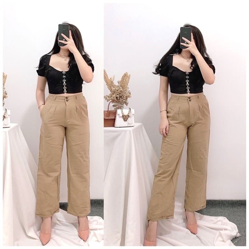 Highwaist Kulot linen premium Kulot linen highwaist Kulot linen rami Kulot linen seoul