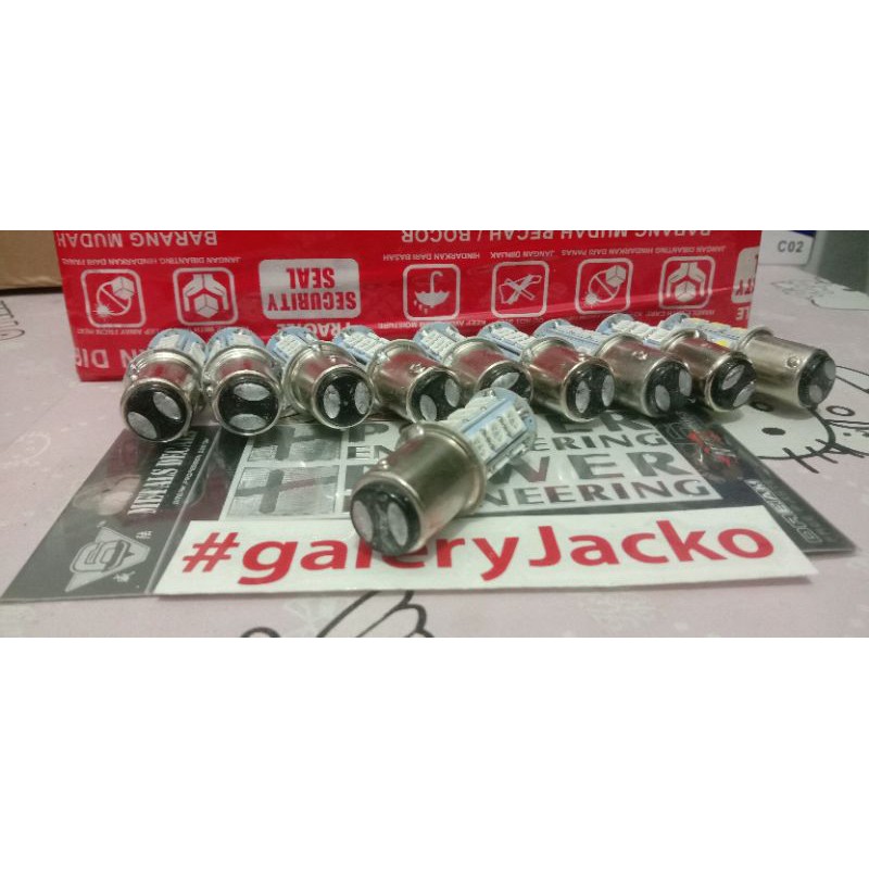 LAMPU LED REM STROBO T20 SOKET BAYONET