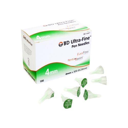 

Bd Ultra-Fine 32g X 4 Mm Box 100 Pcs